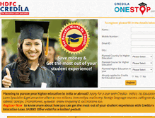 Tablet Screenshot of credila.info